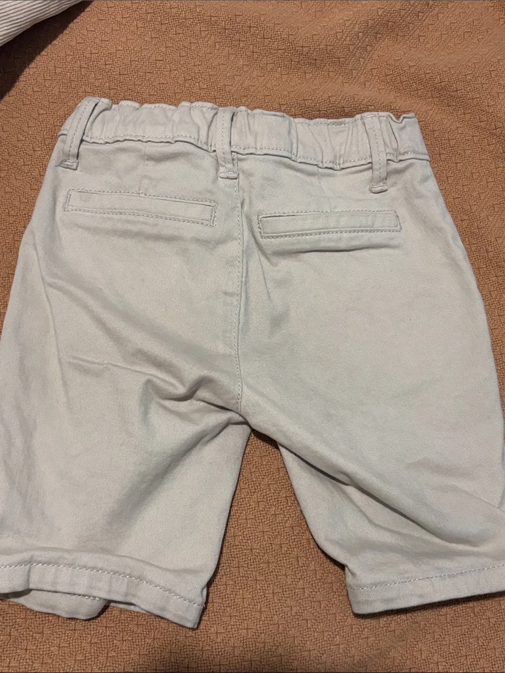 Kids Neutral Uniform Khaki Shorts